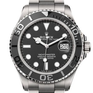 Rolex Yacht Master 42 Intense Black Dial Titanium Mens Watch 226627