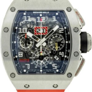 Richard Mille Chronograph Felipe Massa Titanium 50mm Openworked Dial - RM11-FM
