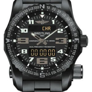 Breitling Emergency Watch - Black Titanium - Volcano Black Dial - Black Titanium Bracelet - V7632522/BC46/159V