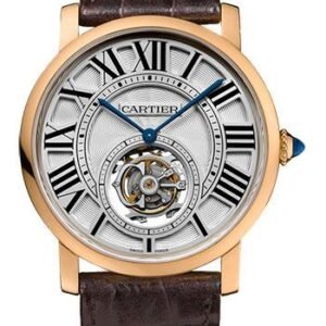 Cartier Rotonde de Cartier Flying Tourbillon Watch - 40 mm Pink Gold Case - W1556215
