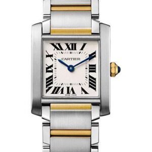 Cartier Tank Francaise Watch - 30.4 mm Yellow Gold Case - W2TA0003