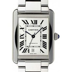 Cartier Tank Solo Extra Large Model Watch - 31 x 40.8 mm Steel Case - W5200028