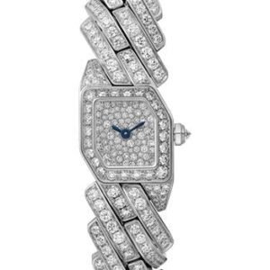 Cartier Maillon de Cartier Watch - 16 x 17 mm White Gold Case - Diamond Bracelet - WJBJ0005