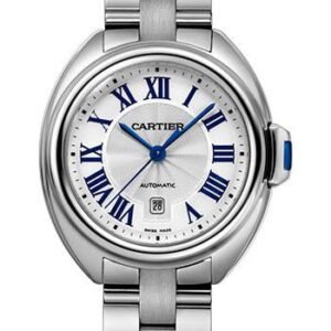 Cartier Cle de Cartier Watch - 31 mm Steel Case - Silver Dial - WSCL0005