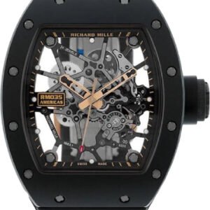 Richard Mille Limited Edition Rafael Nadal "Americas Black Toro" 48mm Openworked Dial | RM35