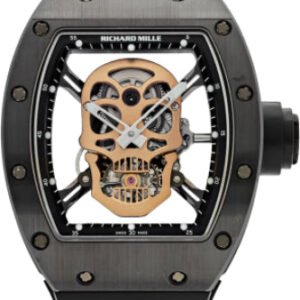 Richard Mille Skull Tourbillon Black Ceramic TZP Rose Skull Limited 30 Pieces | RM52-01