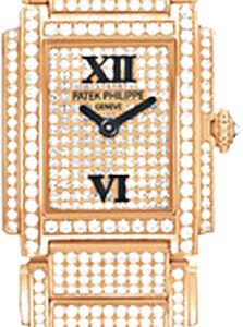 Patek Philippe Twenty~4 Ladies Rose Gold Diamond Pave | 4909/50R-001