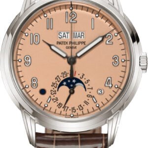 Patek Philippe Grand Complications Perpetual Calendar White Gold Rose Opaline Dial | 5320G-011