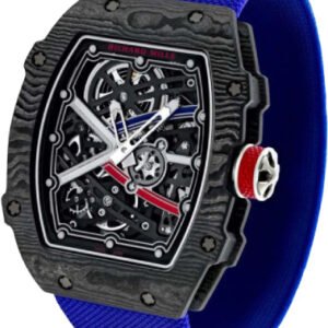 Richard Mille Sebastien Ogier Automatic Winding Extra Flat Carbon NTPT | RM67-02 (5)
