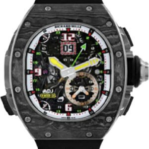 Richard Mille Manual Winding Tourbillon Vibrating Alarm ACJ Open-Work Dial | RM62-01