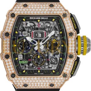 Richard Mille Flyback Chronograph Diamond Set Rose Gold | RM11-03 (1)