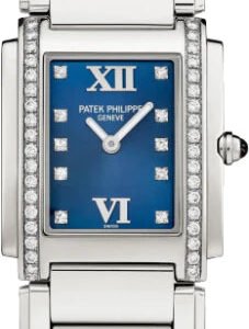 Patek Philippe Twenty~4 Ladies Stainless Steel Blue Dial | 4910/10A-012