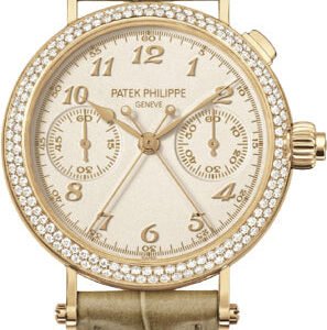 Patek Philippe Grand Complications Ladies Silver Opaline Arabic Rose Gold Manual 33.2mm | 7059R-001