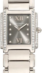 Patek Philippe Twenty~4 Ladies White Gold Grey Dial | 4910/20G-010