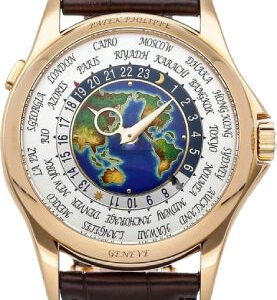 Patek Philippe Complications World Time Rose Gold White Dial | 5131R-001