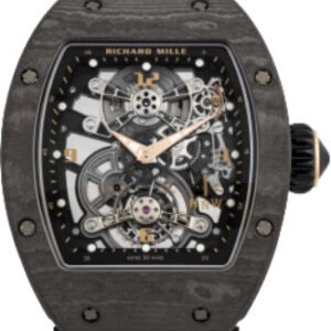 Richard Mille Chronograph Tourbillon Black Carbon 48mm Openworked Dial | RM17-01 (4)