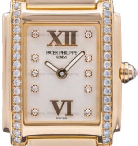 Patek Philippe Twenty~4 Ladies Rose Gold Diamond Set | 4908/11R-011