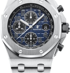 Audemars Piguet Royal Oak Offshore 42mm Selfwinding Chronograph Platinum Blue - 26470PT.OO.1000PT.02