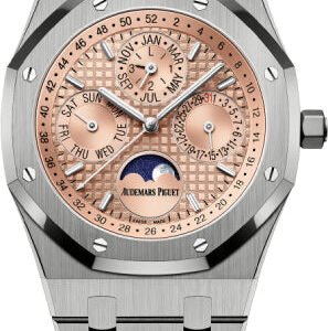 Audemars Piguet Royal Oak Perpetual Calendar Titanium "Salmon" Dial 41mm | 26615TI.OO.1220TI.01