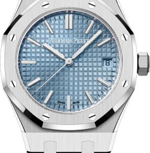 Audemars Piguet Royal Oak Selfwinding 50th Anniversary Stainless Steel 37mm Light Blue Dial | 15550ST.OO.1356ST.04