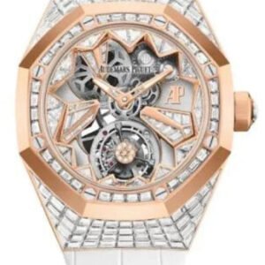 Audemars Piguet Royal Oak Concept Flying Tourbillon Openworked 38.5mm Rose Gold "Skeleton" | 26227OR.ZZ.D011CR.01