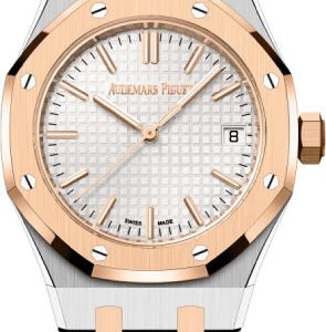 Audemars Piguet Royal Oak Selfwinding "50th Anniversary" Rose Gold/Stainless Steel 37mm Silver Dial | 15550SR.OO.1356SR.01