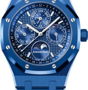 Audemars Piguet Royal Oak 41mm Perpetual Calendar Ceramic Blue Dial | 26579CS.OO.1225CS.01