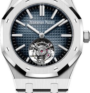 Audemars Piguet Royal Oak Flying Tourbillion "50th Anniversary" Stainless Steel 41mm Blue Dial | 26730ST.OO.1320ST.01