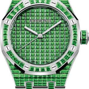 Audemars Piguet Royal Oak Selfwinding Tsavorite "50th Anniversary" White Gold 37mm Green Dial | 15554BC.TV.1274BC.01