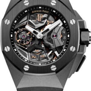 Audemars Piguet Royal Oak Concept Flying Tourbillon GMT Titanium Black | 26589IO.OO.D002CA.01