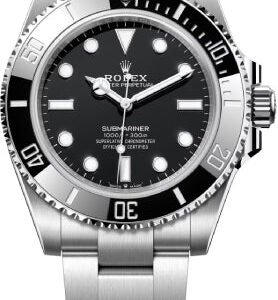 Rolex Submariner No Date Stainless Steel Black Dial 41mm - 124060