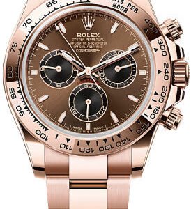 Rolex Cosmograph Daytona 40mm Everose Gold Bright Chocolate Black Dial Oyster Bracelet - 126505 - 2025