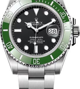 Rolex Submariner 41mm Date "Kermit" Stainless Steel Green Bezel - 126610LV MK2