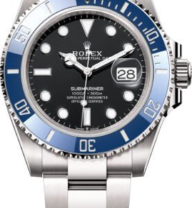 Rolex Submariner "Cookie Monster" White Gold Black Dial Blue Bezel 41mm - 126619LB