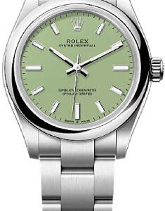 Rolex Oyster Perpetual 31 Pistachio Green Dial Oyster Bracelet - 277200 - 2025
