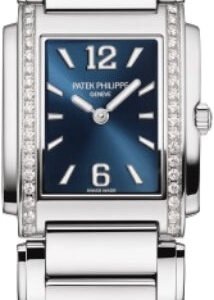 Patek Philippe Twenty~4 Ladies Blue Sunburst Dial Stainless Steel | 4910/1200A-001