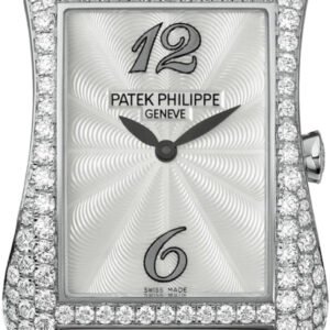 Patek Philippe Gondolo 40 mm Serata Guilloched White Gold White Mother of Pearl Arabic Dial - 4972G-001