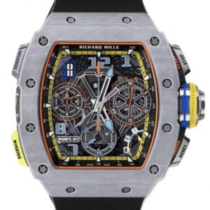 Richard Mille Automatic Split-seconds Chronograph Grey Quartz TPT RM 65-01 - BRAND NEW
