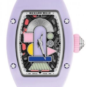 Richard Mille Automatic Winding Coloured Ceramic Lavender Pink RM 07-01 - BRAND NEW