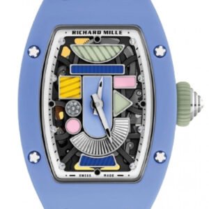 Richard Mille Automatic Winding Coloured Ceramic Powder Blue RM 07-01 - BRAND NEW