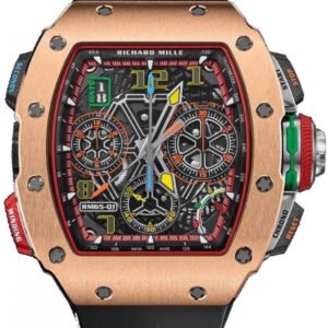 Richard Mille Automatic Winding Split-seconds Chronograph Rose Gold RM 65-01 - BRAND NEW