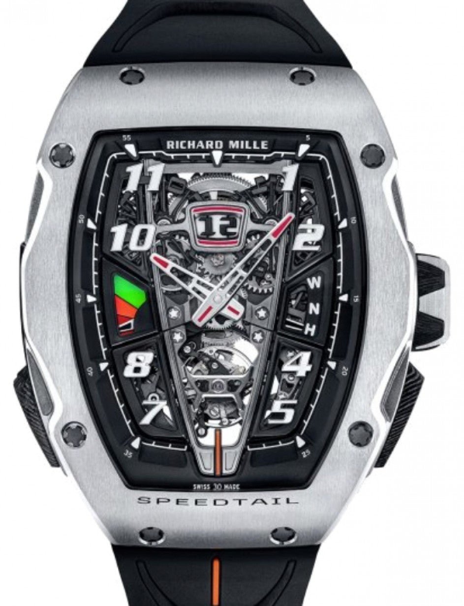 Richard Mille Automatic Winding Tourbillon McLaren Speedtail Carbon TPT/Titanium RM 40-01 - BRAND NEW
