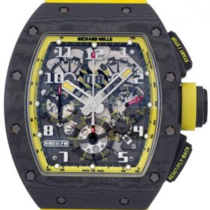 Richard Mille Flyback Chronograph "Felipe Massa" Carbon Yellow Accents RM 011