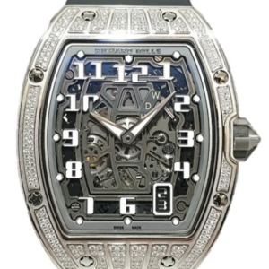 Richard Mille Automatic Winding Extra Flat White Gold Diamond RM 67-01 - BRAND NEW