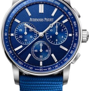 Audemars Piguet Code 11.59 Selfwinding Chronograph 41 mm Blue grained dial - 26439NB.OO.A346KB.01