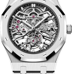 Audemars Piguet Royal Oak 41mm Flying Tourbillon Overworked "50th Anniversary" Stainless Steel Skeleton Dial - 26735ST.OO.1320ST.01
